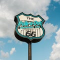 The Polk-a-Dot Drive in on Route 66 in Braidwood, Illinois