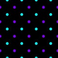 Polka dot background, polka dot seamless pattern for printing on fabric, paper. Royalty Free Stock Photo