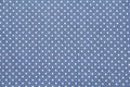 Polka dot fabric for background or texture Royalty Free Stock Photo