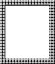 Polka-dot frame Royalty Free Stock Photo