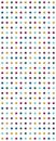 Polka Dot Pattern, Seamless Vector Background