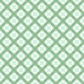 Seamless pattern with green shapes. Polka dot background. Royalty Free Stock Photo