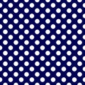 Polka dot seamless pattern for textiles. Polka dot background for additional graphic design. Royalty Free Stock Photo