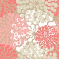 Polka dot seamless pattern. Drops texture. Royalty Free Stock Photo