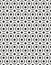 Polka dot seamless pattern with geometric figures