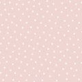 Polka dot seamless pattern in popular colors