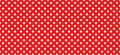 Polka dot seamless pattern. Red dotted geometric abstrct background. Vector abstract background Royalty Free Stock Photo