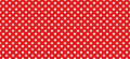 Polka dot seamless pattern. Red dotted geometric abstrct background. Vector abstract background Royalty Free Stock Photo