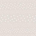 Polka dot seamless pattern, vector subtle texture, pastel colors