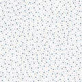 Polka dot simple seamless pattern - colorful delicate mosaic design. Vector repeatable unusual background. Textile print