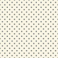 Polka dot texture. Seamless surface pattern with classic geometric ornament. Repeated circles motif. Bubble background. Royalty Free Stock Photo