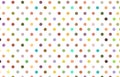 Polka dot with variety color pastel background