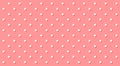 Polka dot white on pink pastel soft background, pink pastel simple with polka dot white small pattern, cute polka dots for Royalty Free Stock Photo