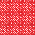 Polka dots red seamless pattern Royalty Free Stock Photo