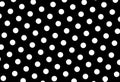 Polka dots seamless pattern on the dark background.