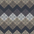 Polka dots seamless patternPolka dots seamless pattern. Mosaic of ethnic figures. Patterned texture. Geometric background. Royalty Free Stock Photo