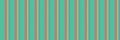 Pollage vertical fabric seamless, december stripe pattern vector. Shic textile texture lines background in teal and red colors Royalty Free Stock Photo