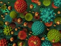 Pollen background