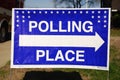 Polling Place Royalty Free Stock Photo