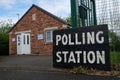 Election polling station Royalty Free Stock Photo