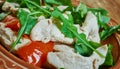 Italian Chicken with rucola