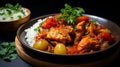 Pollo Guisado: Rich Tomato-Based Chicken Stew with Rice or Arepas