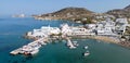 Pollonia village in Milos island, Cyclades, Greece Royalty Free Stock Photo