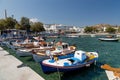 Pollonia village, Milos island, Cyclades, Greece Royalty Free Stock Photo