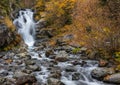 Pollos river Comapedrosa nature park Royalty Free Stock Photo