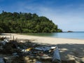 Polluted beach at Tarutao National Park, Thailand