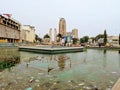 Place du 30 Juin, one of the main squares in Kinshasa in the Democratic Republic of Congo Royalty Free Stock Photo