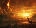 Pollution from a deadly meteor impact sealed the fate of dinosaurs