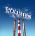 Pollution Poison smoke stack