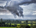 Tull sugar mill pollution Royalty Free Stock Photo