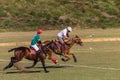 Polo Players Pony Action Ball Royalty Free Stock Photo