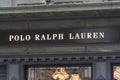 Polo Ralph Lauren store Royalty Free Stock Photo