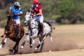 Polo Riders Girl Horse Play Action