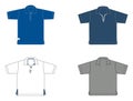 Polo-shirts, different models and colours