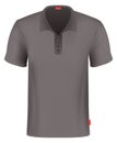 Polo t-shirt mockup. Realistic dark cotton apparel