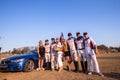 Polo USA Players Sponsor Car Shongweni Hillcrest Royalty Free Stock Photo