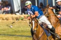 Equestrian Polocrosse Game Closeup Action