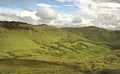 Polonina Carynska in the Bieszczady Mountains in spring. Bieszczady Poland Royalty Free Stock Photo