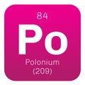 Polonium chemical element