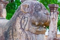 Polonnaruwa Ancient Granite Columns Royalty Free Stock Photo