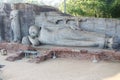 Polonnaruwa Gal Vihara Sri Lanka Royalty Free Stock Photo