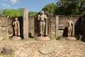 Polonnaruwa ruin, Hatadage ruins, Sri Lanka Royalty Free Stock Photo