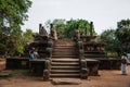 The Polonnaruwa Vatadage - ancient Buddhist structure. Unesco ancient city of Polonnaruwa, Sri Lanka