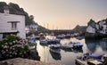 Polperro Harbour Royalty Free Stock Photo