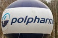 Polpharma Polish pharmaceutical company logo outdoor.