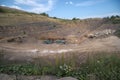 Polska Skaly July 4, 2023 at 15:59. Hitachi excavator and loader in a quarry.